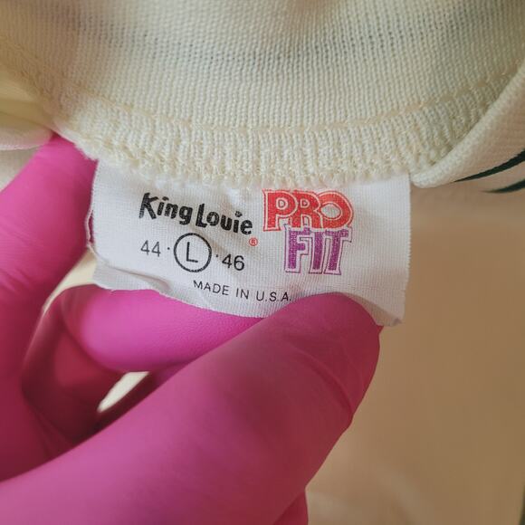 VTG 70s King Louie USA Union Made Pioneer Seed Jacket XL XXL Boxy Fit Tag L - Picture 7 of 8